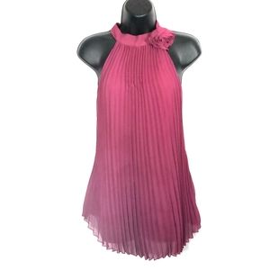 Pink Jennifer Lopez Sleeveless Blouse NWT